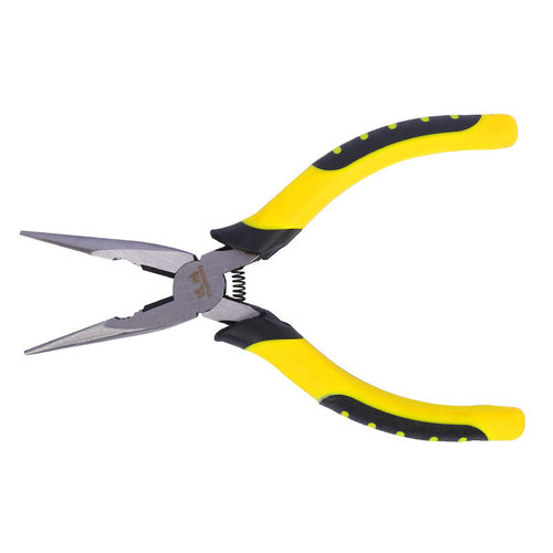 Supply Yuanhong tiger leather handle electrician's vise 6 inch needle nose pliers 6 inch diagonal pliers 8 inch wire pliers hardware tools