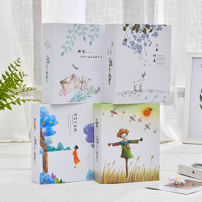 大4寸104张相册 4寸过塑相册 插袋卡片册 名片册 照片册 相片册