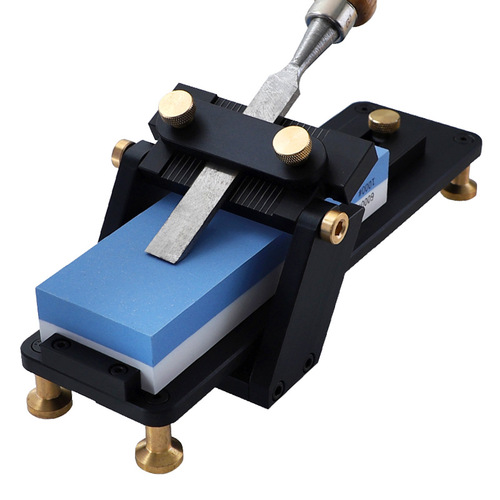 Quick sharpening rack aluminum alloy fixed angle sharpener woodworking chisel anti-slip ultra-fine sharpening stone mirror fine grinding