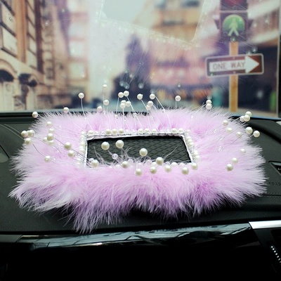 Non-Slip Mat Dashboard Storage — Anti-slip mat - purple