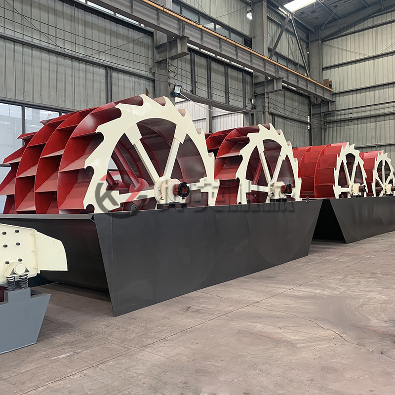 山沙河沙洗砂机 双螺旋洗砂机 轮式洗沙回收脱水一体机 洗砂机