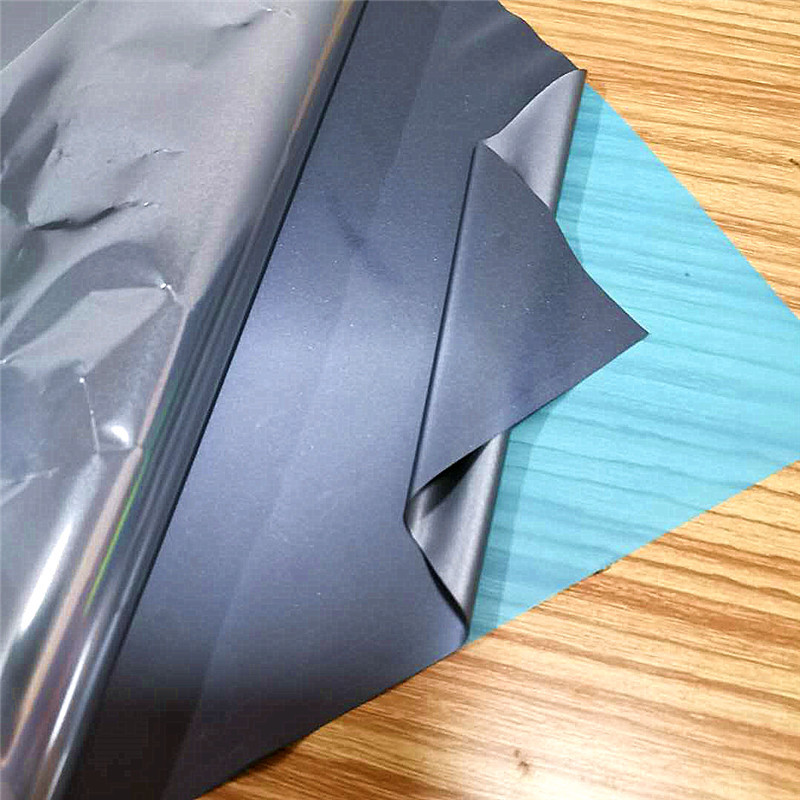 厂家直供高亮银色反光热贴膜服装反光烫标用防升华彩色反光刻字膜