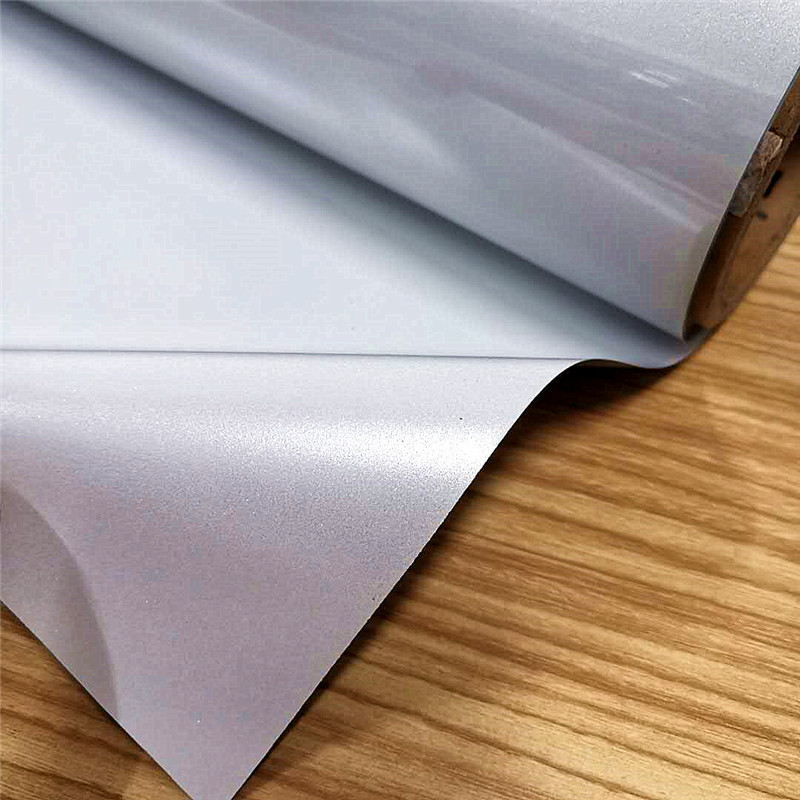 服装热转印烫金好离型银色反光印刷膜高亮反光膜透明高亮转印膜