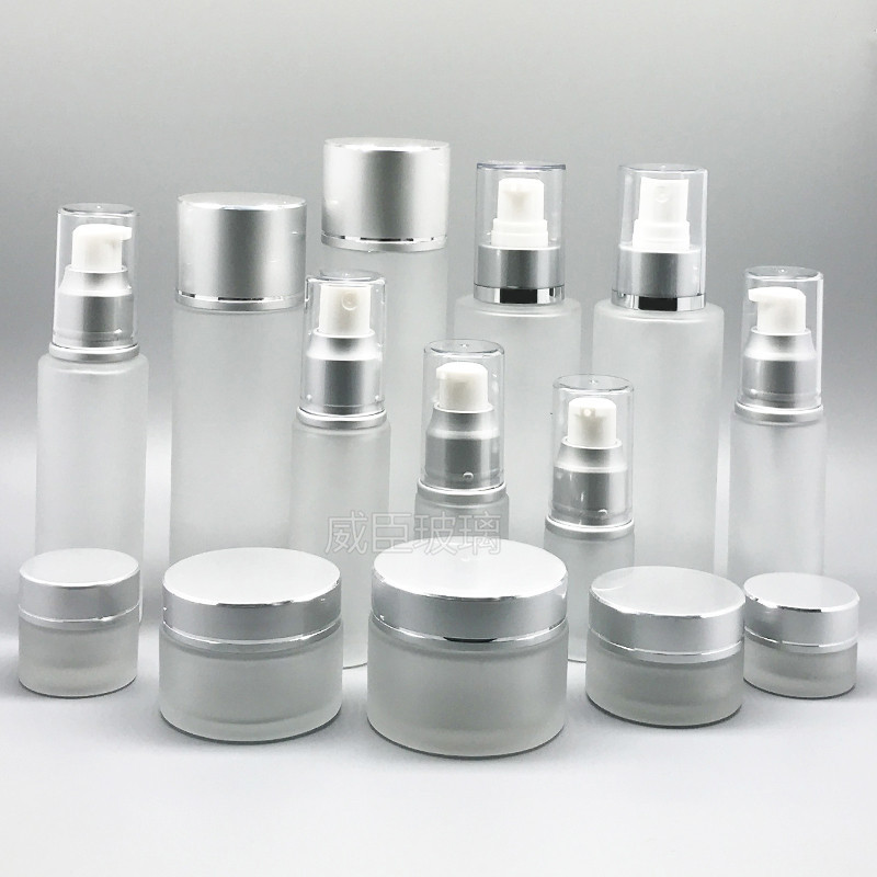 Cosmetic water bottle cosmetic packaging bottle in stock cheap cosmetic bottle cosmetic packaging material 100ml pressure bottle