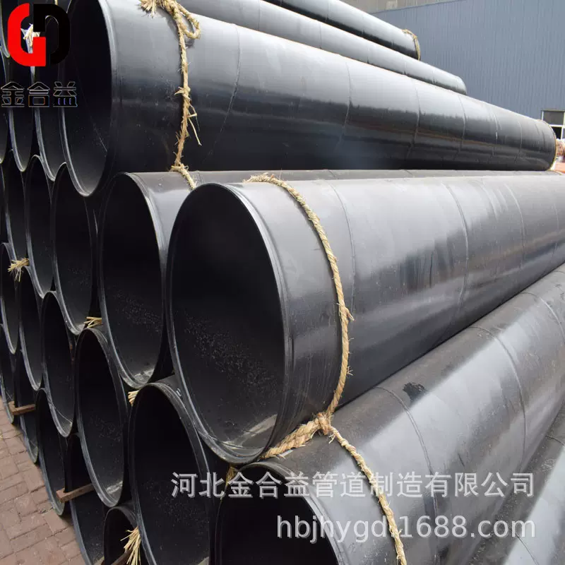 防腐钢管大口径厚壁直埋焊接排污管污水处理不锈钢螺旋管