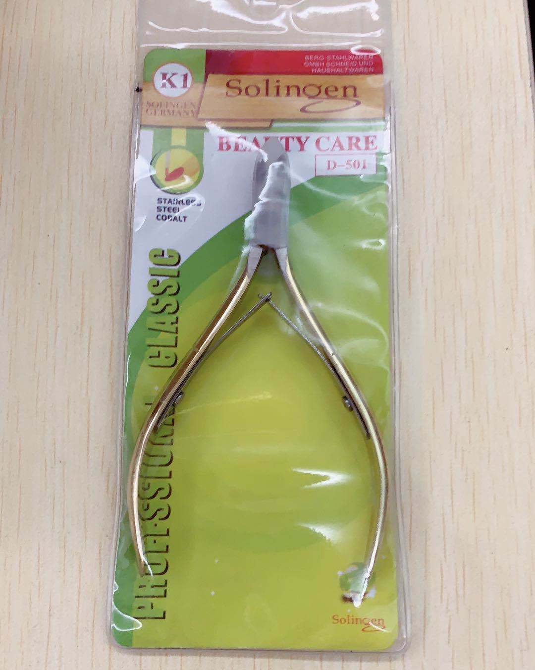 D-501 Tijeras de piel muerta de oro de alta gama manicura removedor de piel muerta fácil manicura Acero inoxidable piel muerta alicates herramienta ruso