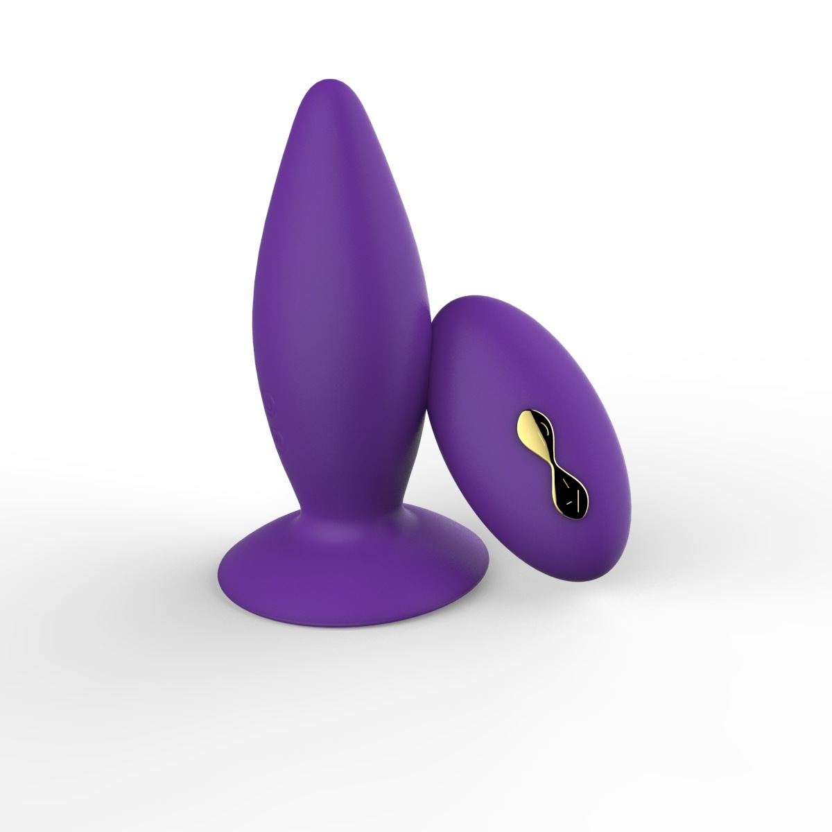 Masajeador de próstata Orissi pequeño con ventosa para hombres y mujeres, vibrador anal con control remoto inalámbrico de fábrica.
