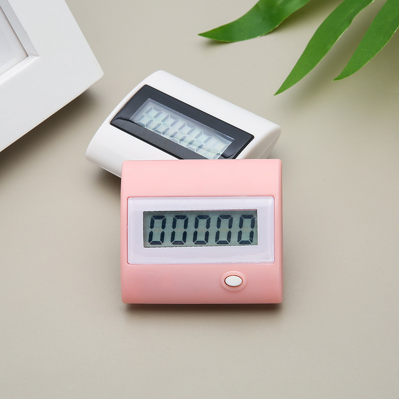 Factory direct sales 2D electronic pedometer running pedometer can be 99999 students practical gift creative activities