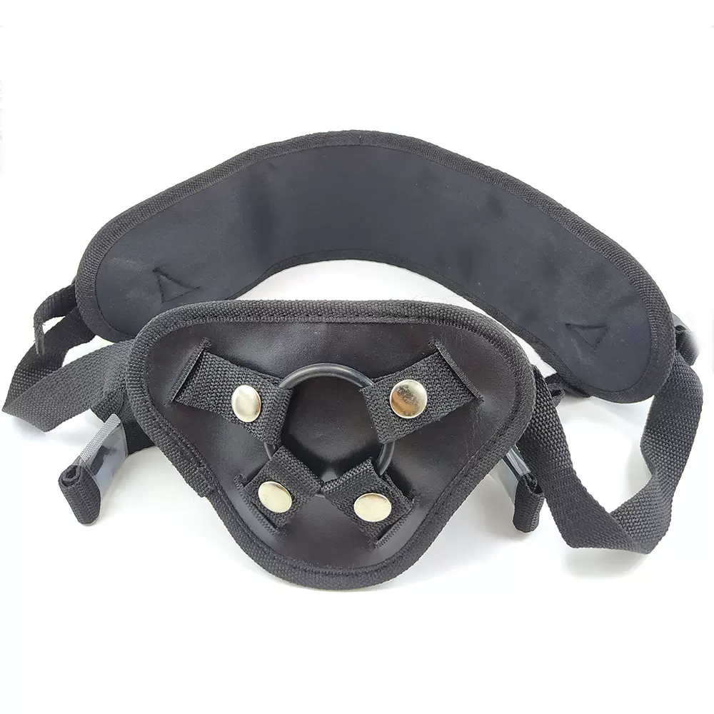 护腰穿戴式仿真假阳具男用女用阴茎性用品同性恋t内裤皮裤有无洞