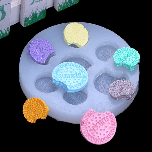 Multi-functional Cream Puff Cream Stick Cookies Donut Shaped Baking Silicone Mold Fondant Air-dry Clay Decorative Putty