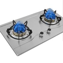 嵌入灶不锈钢燃气灶具家用厨房双眼煤气液化气灶台厂家批发节能灶