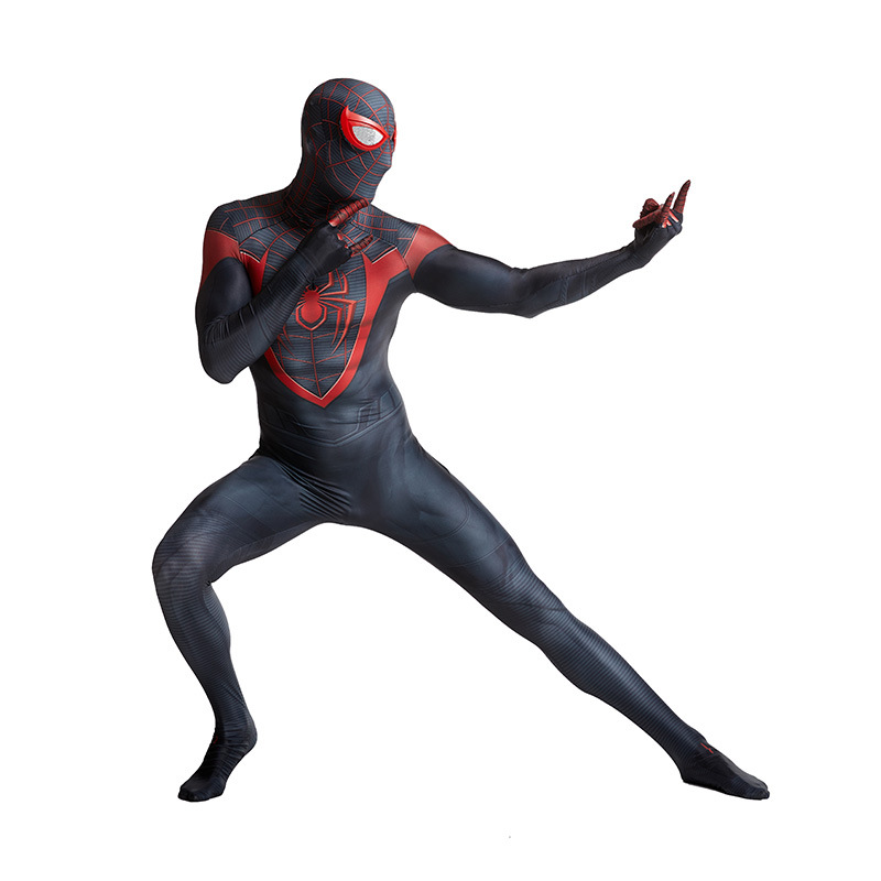 PS5 Spiderman Miles Morales cosplay games anime costume Halloween Tights