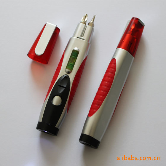 供应 LED组合工具笔,带水平仪工具笔,LED水平仪工具笔