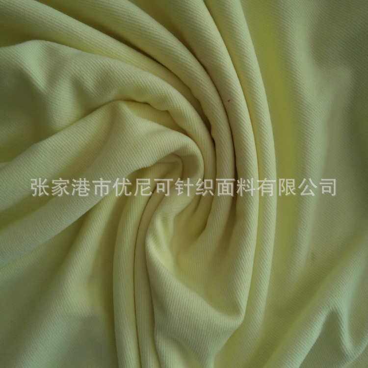 涤氨斜纹鱼鳞布 纬编涤氨斜纹布 运动服涤氨布