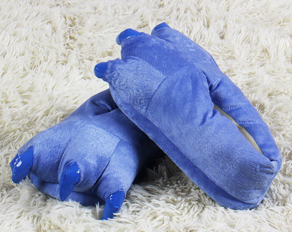 Women's Unisex Fleece Velvet Slip-On Open-Toe Spring Autumn Indoor Bedroom Cozy Breathable Memory Foam House Shoes_voghion.com