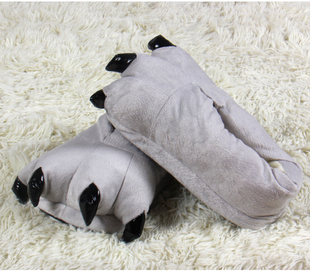 Women's Unisex Fleece Velvet Slip-On Open-Toe Spring Autumn Indoor Bedroom Cozy Breathable Memory Foam House Shoes_voghion.com