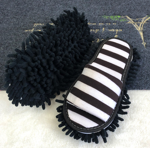 Manufacturer can add logo, lazy floor mopping and sweeping slippers, home mopping wooden floor slippers cover, cross-border