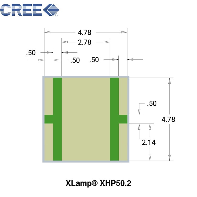 XHP50.2 XHP50B-00-0000-0A00K20DTɫ7000K