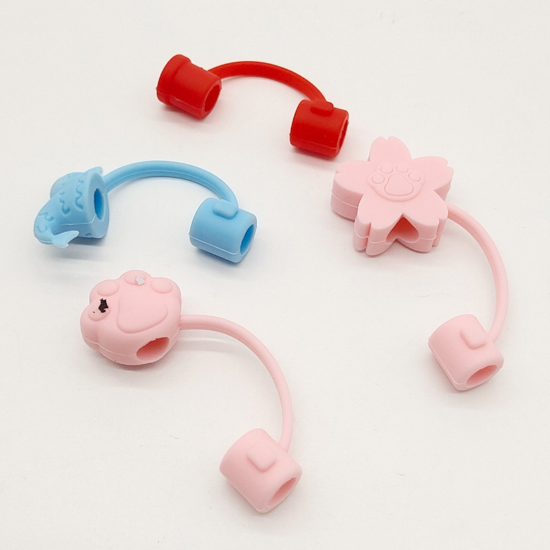 Fabricantes suministro de silicona paja manga polvo enchufe de polvo de silicona enchufe suave de silicona varias piezas