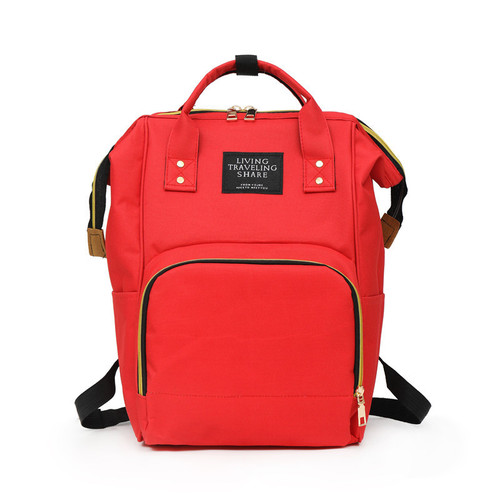 Cross-border mommy bag  new trendy fashionable multifunctional mother and baby bag large capacity casual outing backpack for pregnant women