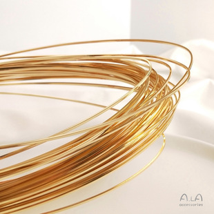 ��ɫ14K��������~������ν𾀷������C�Ȧ���;�DIY�ֹ�����