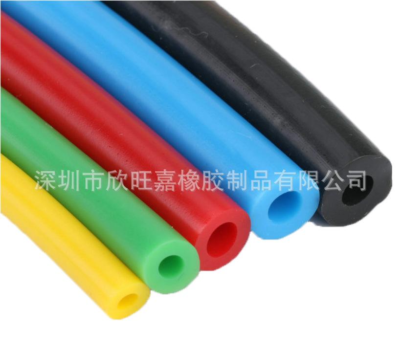 工厂批量生产防护硅胶套管 高温透明硅胶管套 硅胶条可切可粘