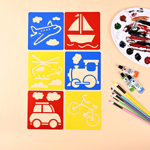 Oupeisi painting material wholesale painting template copy board diy Christmas color drawing board Children's Art Template