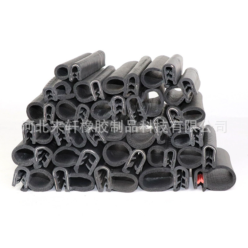 Уплотнительная лента с боковыми пузырьками дверная полоса U-образная стальная полоса уплотнительная лента стальная пластина Зажимная лента для стекла Автомобильная уплотнительная лента