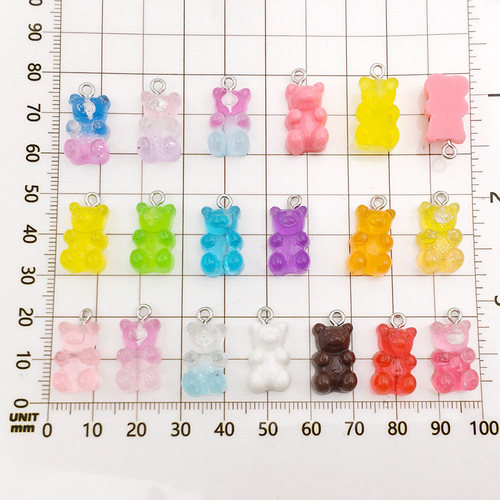 One simulation lollipop candy resin earring keychain bag accessory pendant DIY decoration accessory
