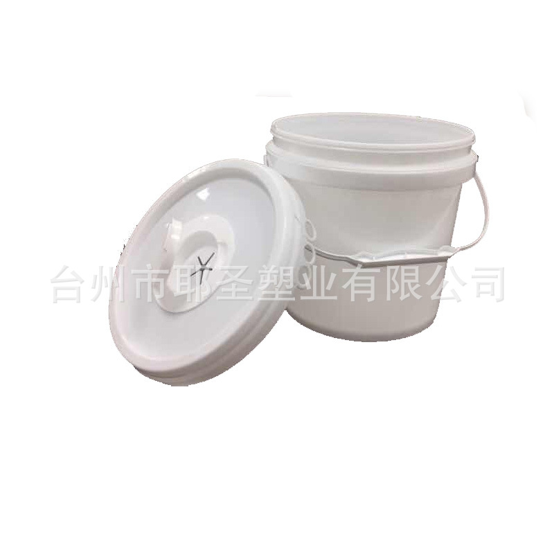 供应塑料圆形配盖湿巾桶 塑料包装湿巾塑料桶1L2L3L4L5L8L10L
