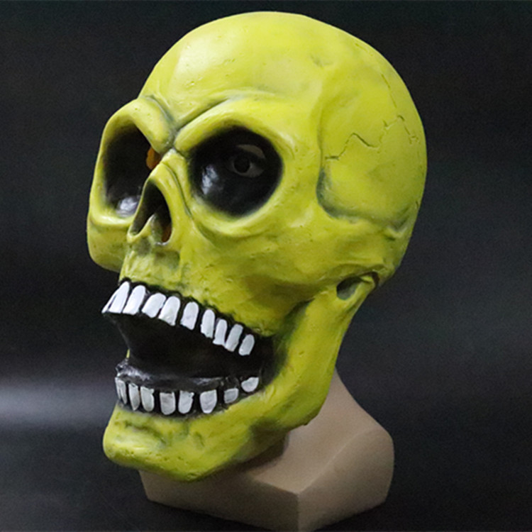 Cráneo máscara sombrero de Halloween máscara de miedo fantasma Festival casa embrujada bar vestir apoyos ventas directas de la fábrica