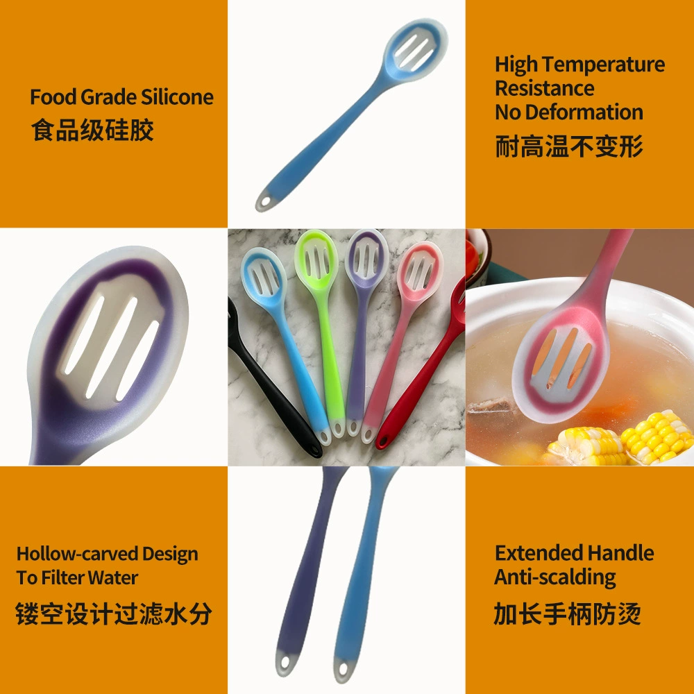 Silicone food silicone, spoon, (Physicals)