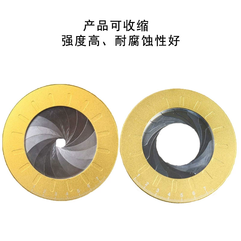 Прозрачный трансграничный горячий продавать круглый Круглый Инструмент регулируемый измерительный рисунок 304 нержавеющая сталь креативный чертеж аксессуары для линейки