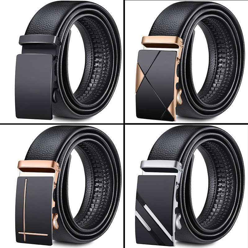 Taobao micro-business on behalf of manufacturers wholesale casual men's belt automatic buckle belt fashion Korean tide youth belt Taobao micro-business on behalf of manufacturers wholesale casual men's belt automatic buckle belt fashion Korean tide youth belt