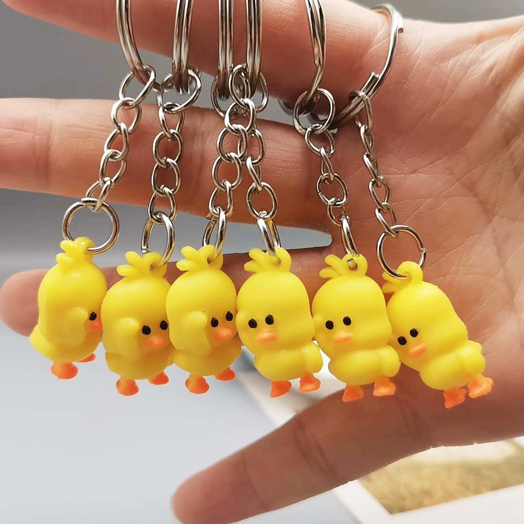 B.Duck, мультяшный маленький брелок с аксессуарами, интернет-хит, 2.5 см, утка, подарок на день рождения, для импорта