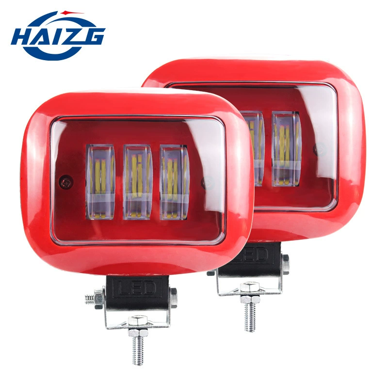 HAIZG Автомобильный светодиодный рабочий свет Универсальный 4-дюймовый квадратный Рабочий фонарь 30 Вт противотуманный фонарь прожектор для внедорожников купольный свет