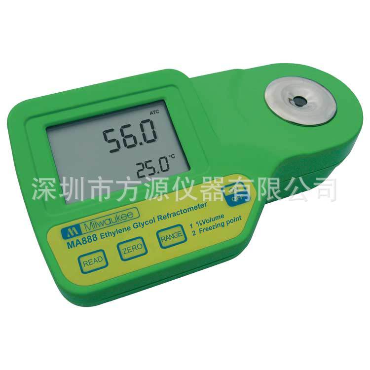 米沃奇乙二醇MA888 折光计 数字折射仪 乙二醇浓度计