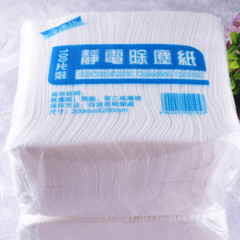 Electrostatic dust removal paper household disposable mop no-wash vacuum paper sticky hair dust flat mop paper 100 pieces