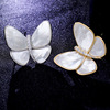 Organic zirconium, elegant protective underware lapel pin, pin, brooch, light luxury style