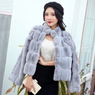 2024 Winter Korean's New Star New Star Luxury Furdy Fur Fresh Classic Demperament Jacket