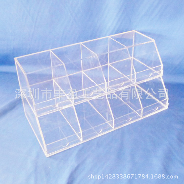 超市用透明亚克力糖果盒 有机玻璃散装食品盒 产品陈列盒