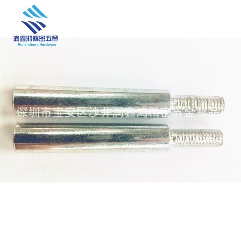 内外牙螺柱￠6*42*M4*M3现货 内外牙铜柱 铁柱 螺柱M3*30+12*M4