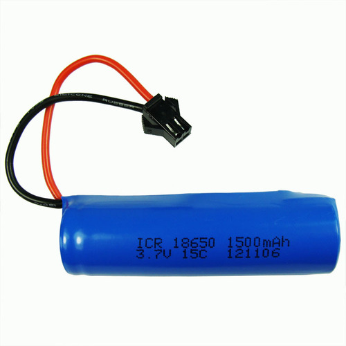 3.7V 1500mAH lithium battery remote control aircraft helicopter accessories 15C discharge 18650 cylindrical battery