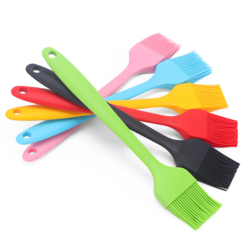 Baking DIY tools barbecue brush oil brush silicone brush BBQ barbecue utensils 26cm one-piece Large silicone brush