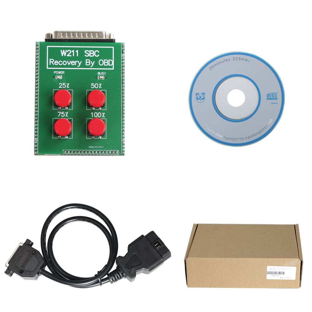 BENZ SBC obd2 奔驰修复工具 W211/R230 ABS/SBC TOOL 绿板