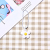 Brand fresh small bell flower-shaped, keychain, pendant, bag decoration, Korean style, flowered