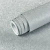 Silver gray silk