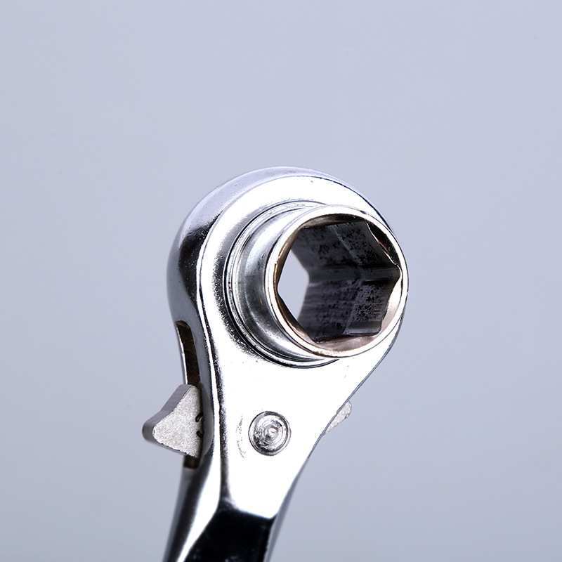 Llave de trinquete al por mayor andamio rápido Multi-propósito llave de enchufe llave de rueda de púas Llave de trinquete de cola puntiaguda