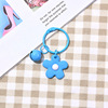 Brand fresh small bell flower-shaped, keychain, pendant, bag decoration, Korean style, flowered