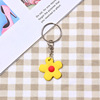 Brand fresh small bell flower-shaped, keychain, pendant, bag decoration, Korean style, flowered